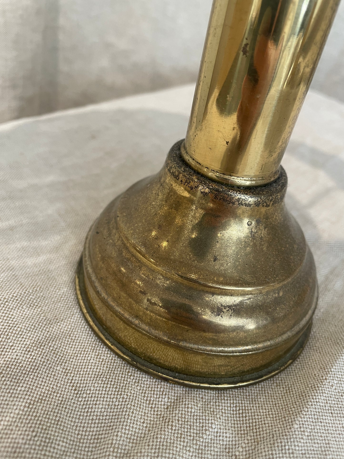 Antique brass lamp bases