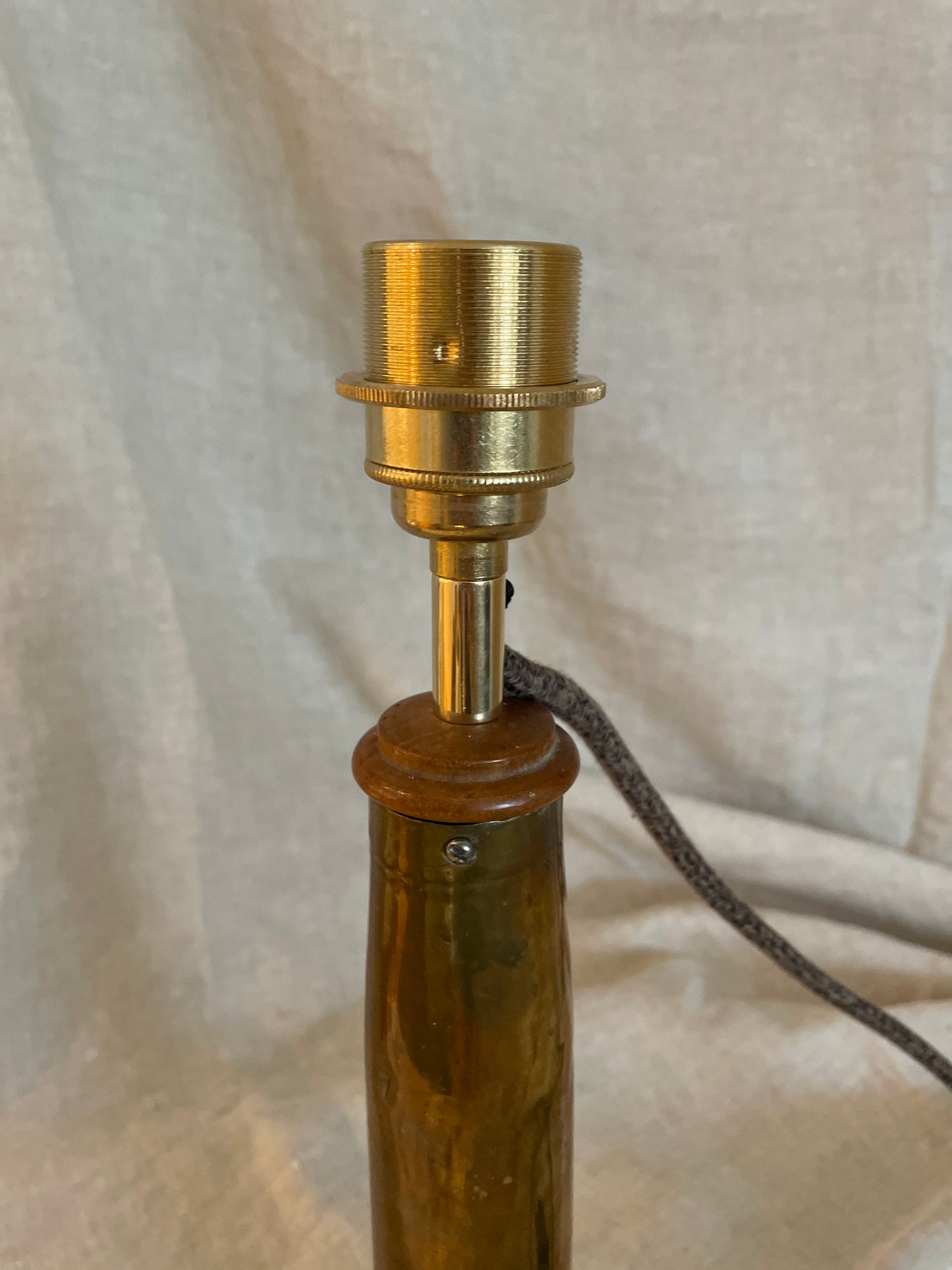 Antique Brass Lamp