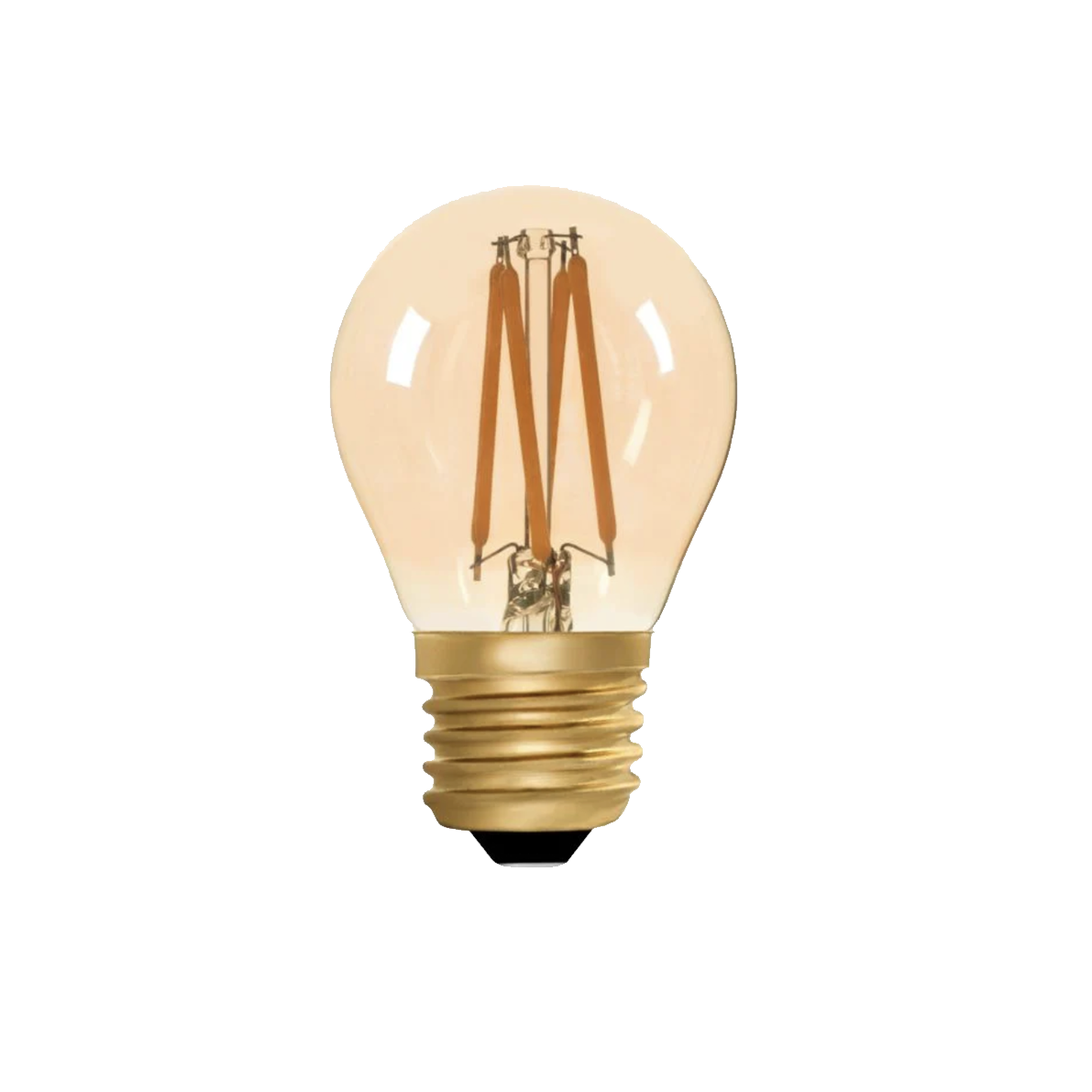 Large Globe 5 Watt Amber Light Bulb