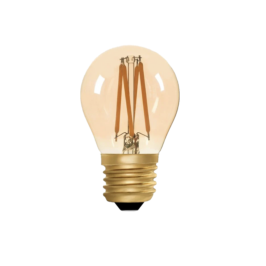 Large Globe 5 Watt Amber Light Bulb