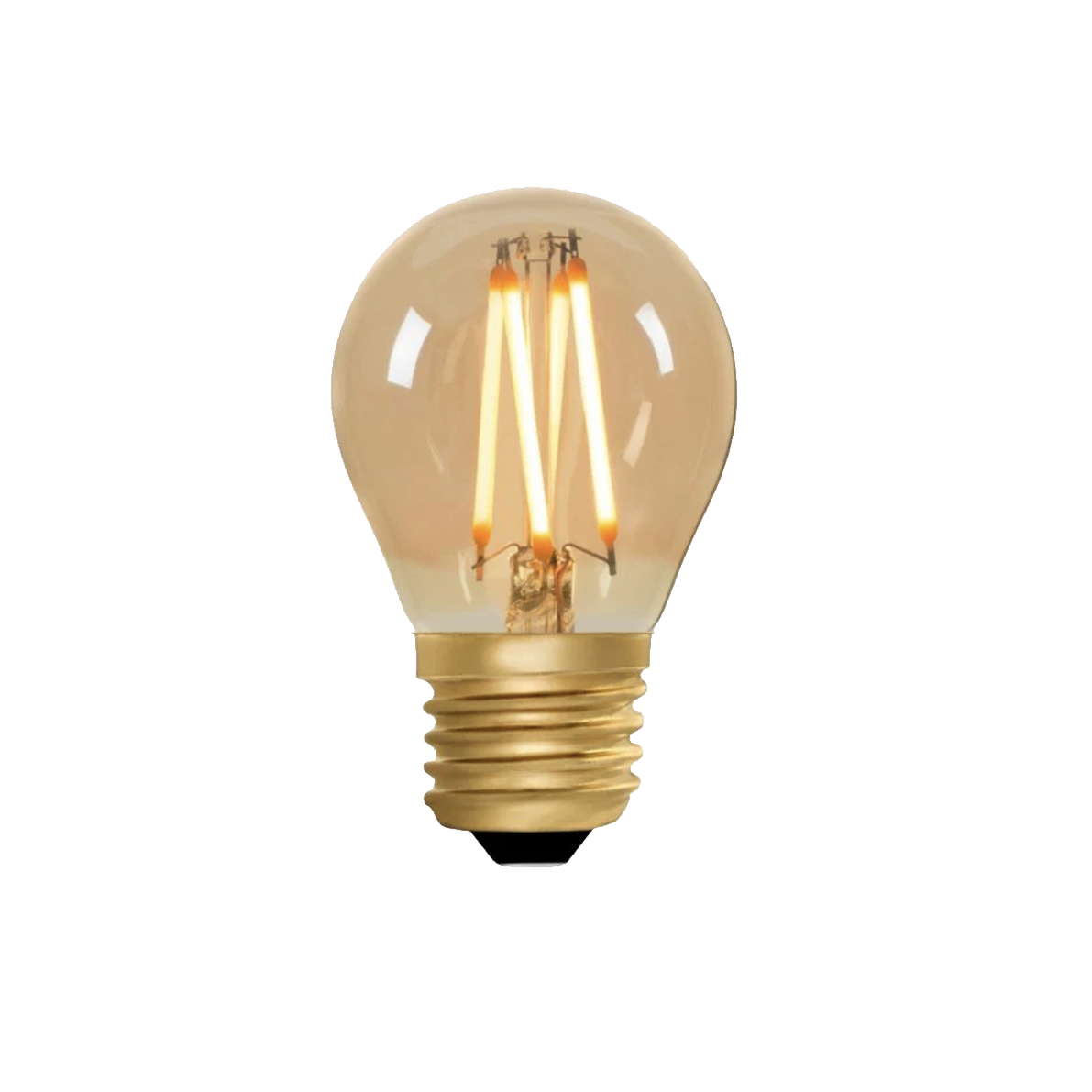 Large Globe 5 Watt Amber Light Bulb