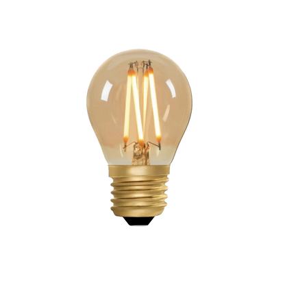 Large Globe 5 Watt Amber Light Bulb